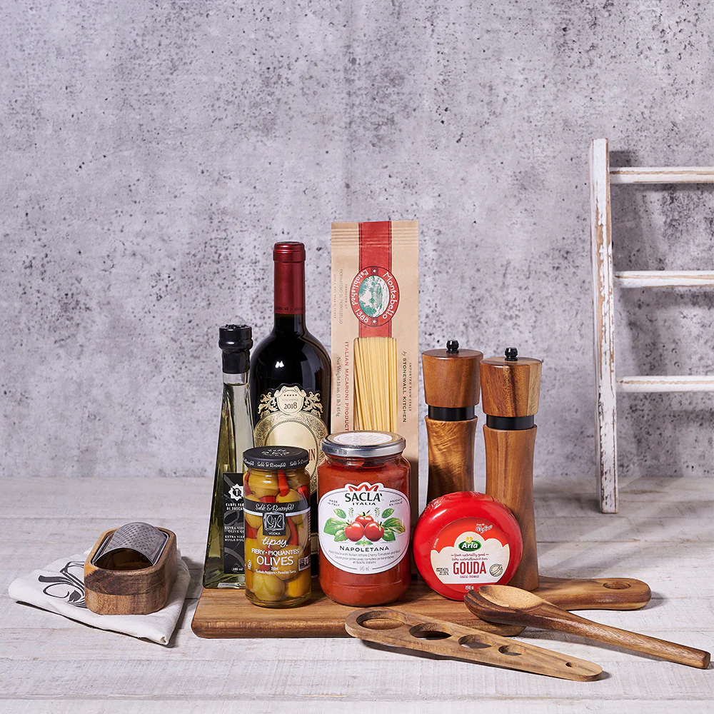 A Taste of Comfort Pasta & Wine Gift Set