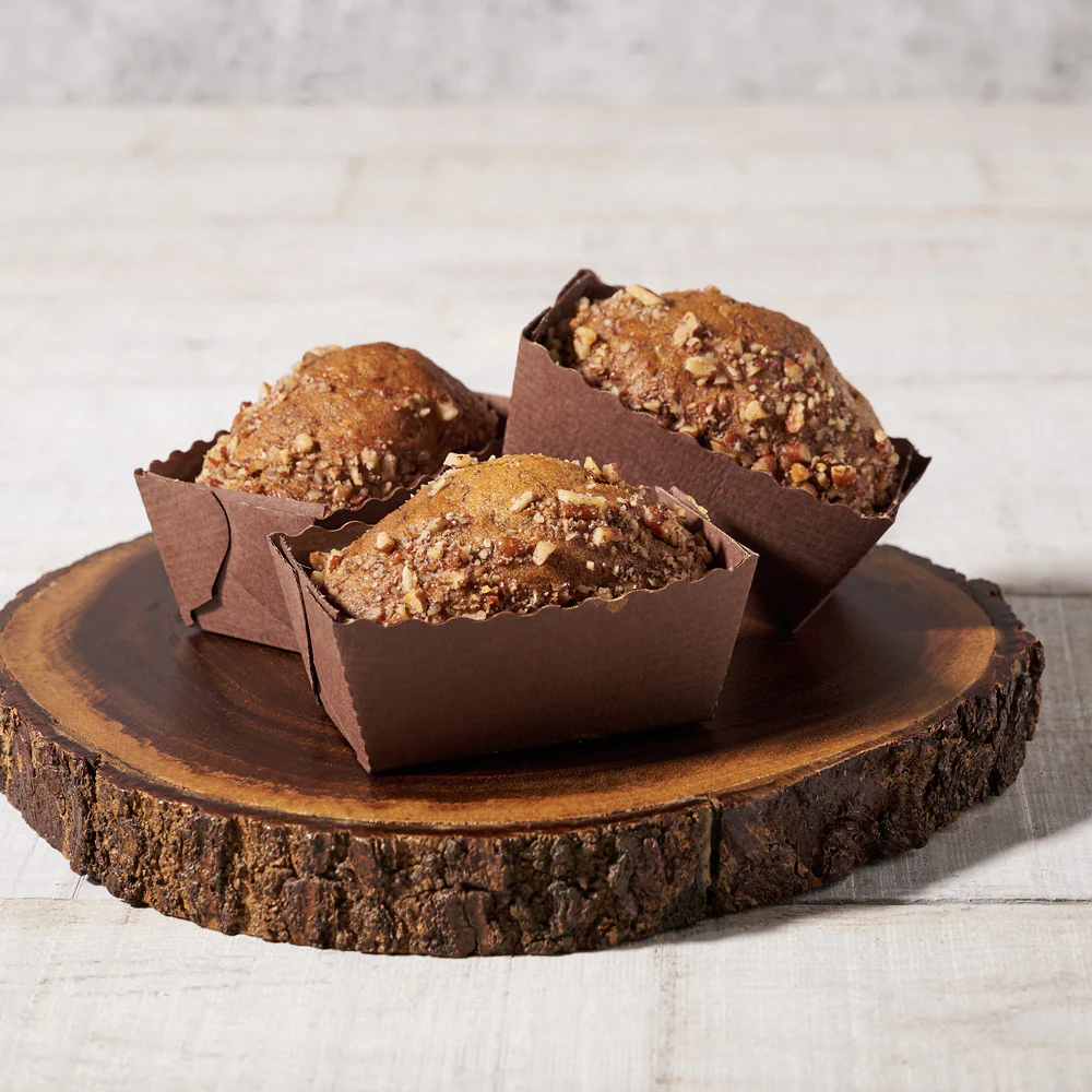 Banana Pecan Mini Loaf