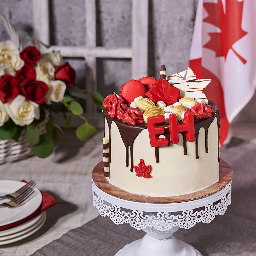 Canada Day Cake