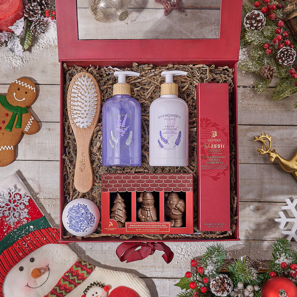 Christmas Spa Retreat & Chocolate Gift Box