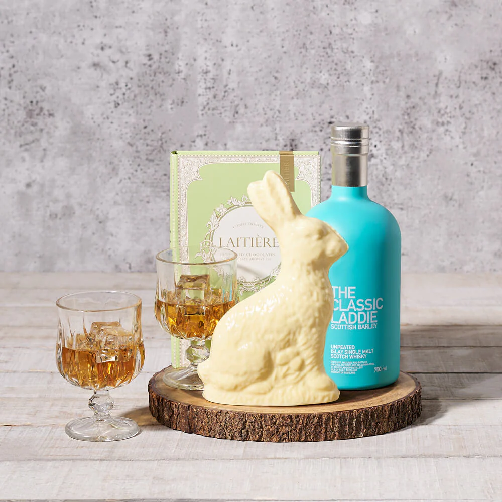 Easter Liquor & Chocolate Basket