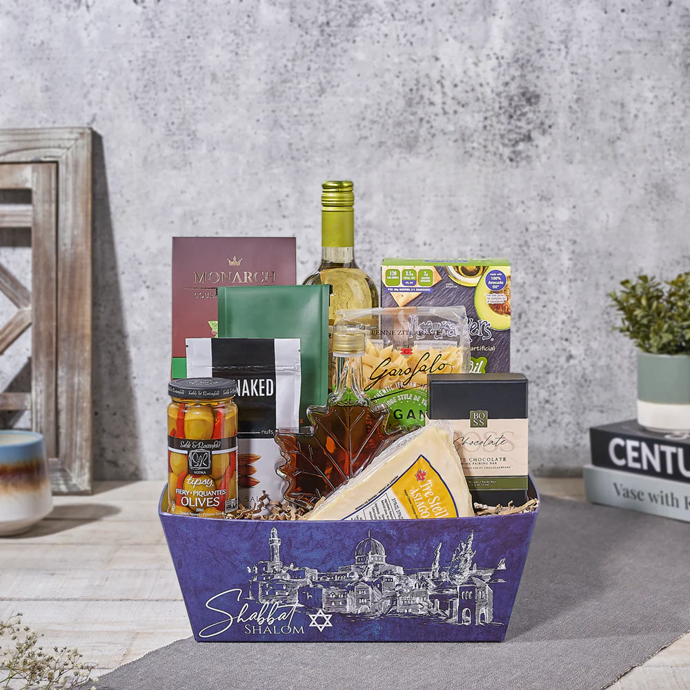 Kosher Wine & Pantry Spread Gift Basket