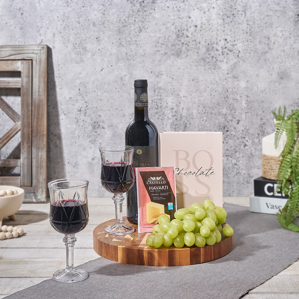 Kosher Wine & Sweet Pairings Gift Board