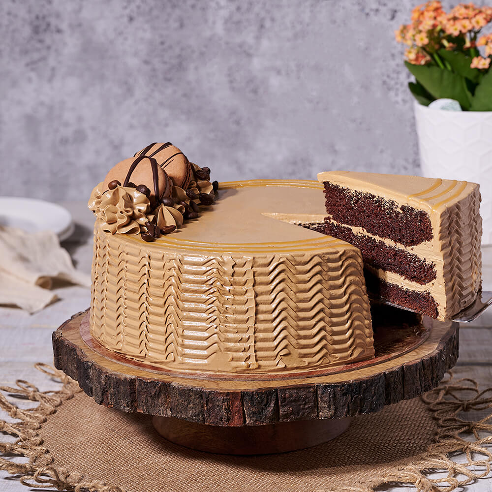 Large Mocha Cake