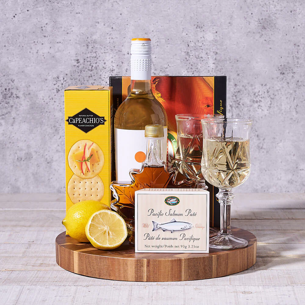 Maple Pleasures Wine & Gourmet Board