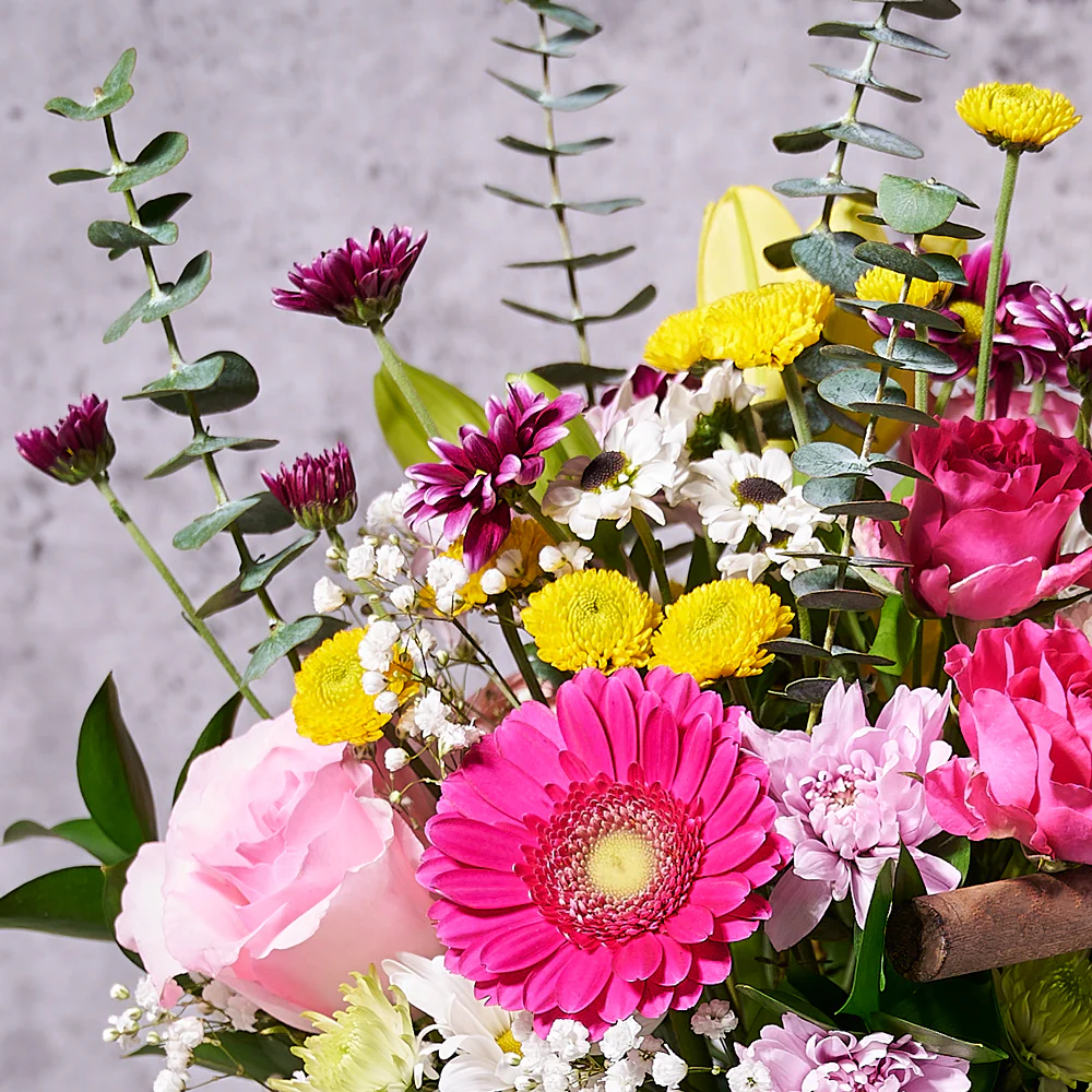 Mother’s Day Bicycle Flower Arrangement - Image 2