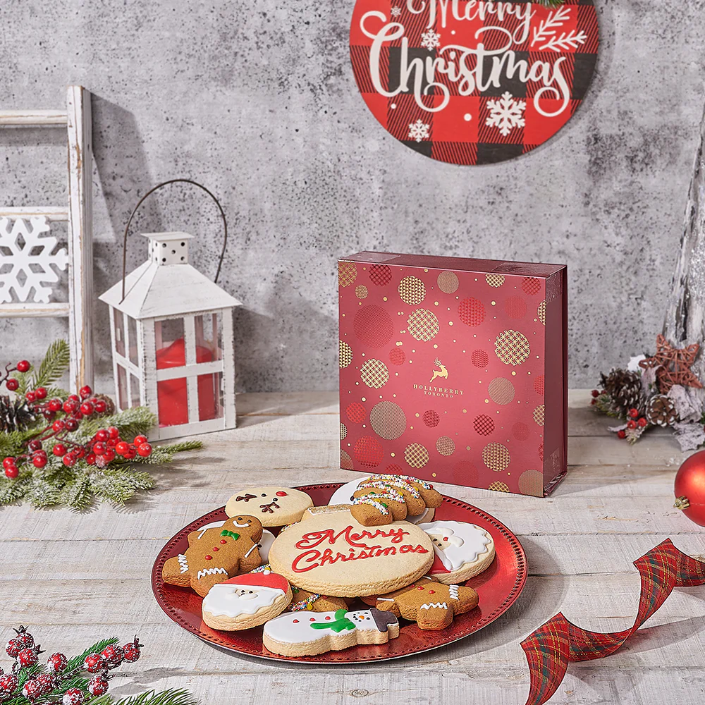 Santa's Midnight Cookie Box
