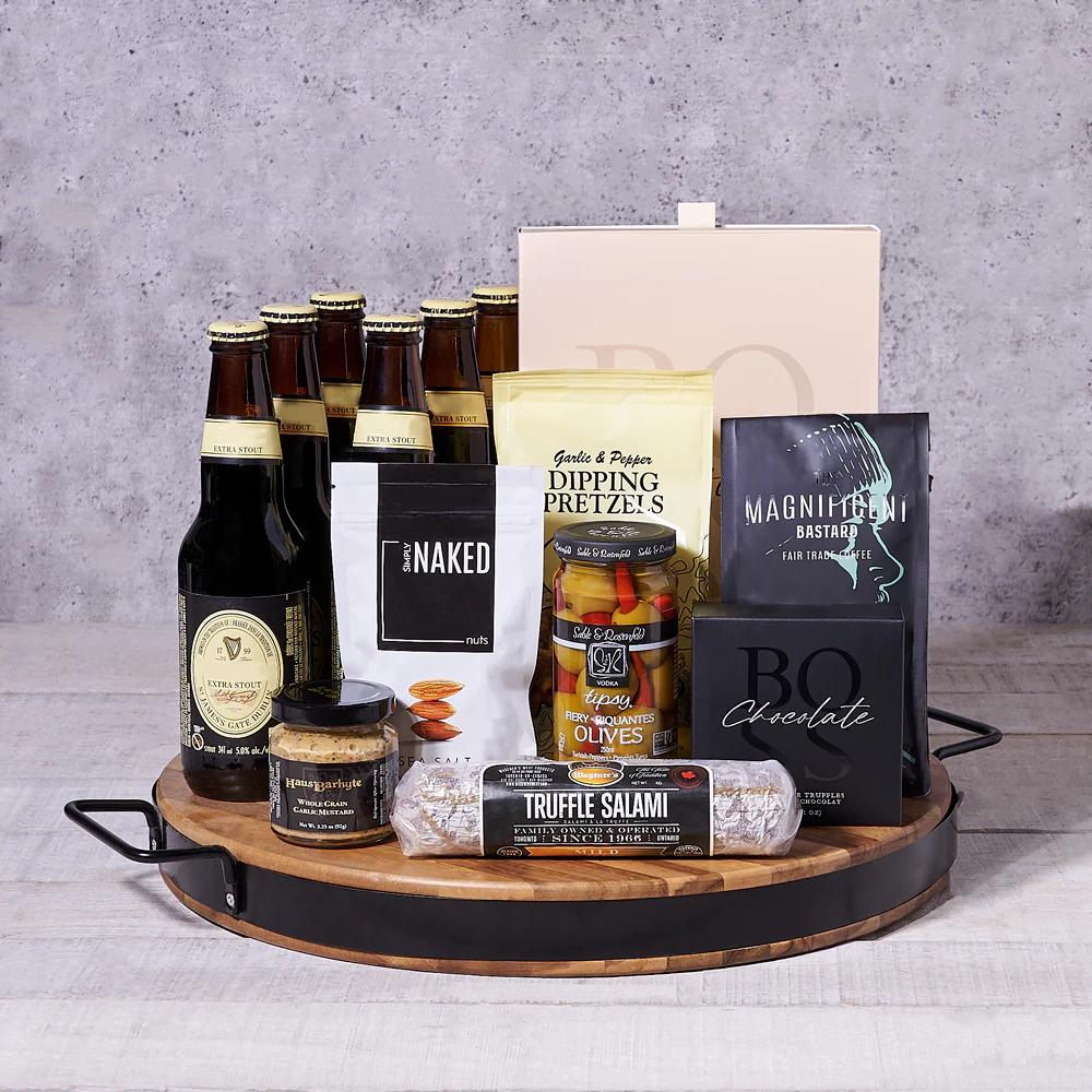 St. Patrick’s Guinness Beer & Snacks Tray