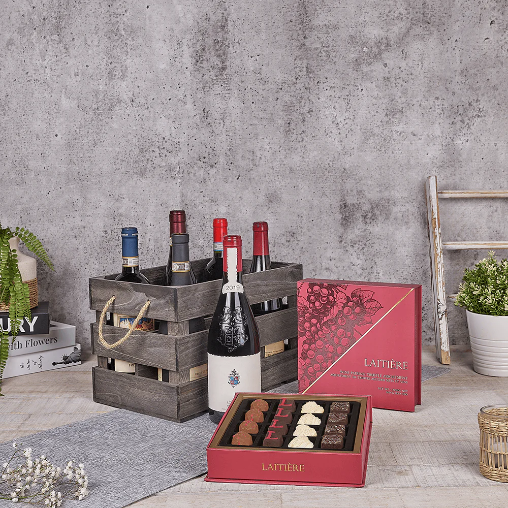 Stunning Wine Crate - Premium Wines