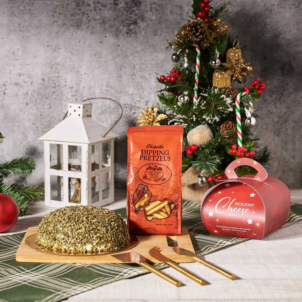 The Holiday Cheeseball Appetizer Gift Set