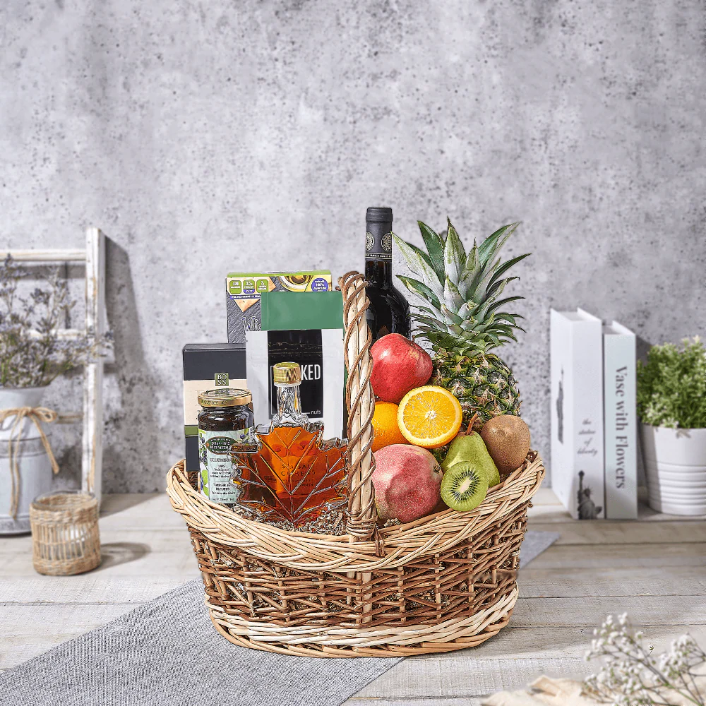 The Purim Wine & Orchard Feast Basket