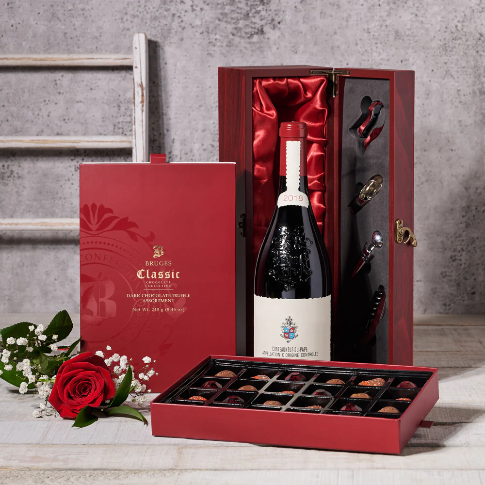 The Valentine’s Pour of Love Wine Gift Set