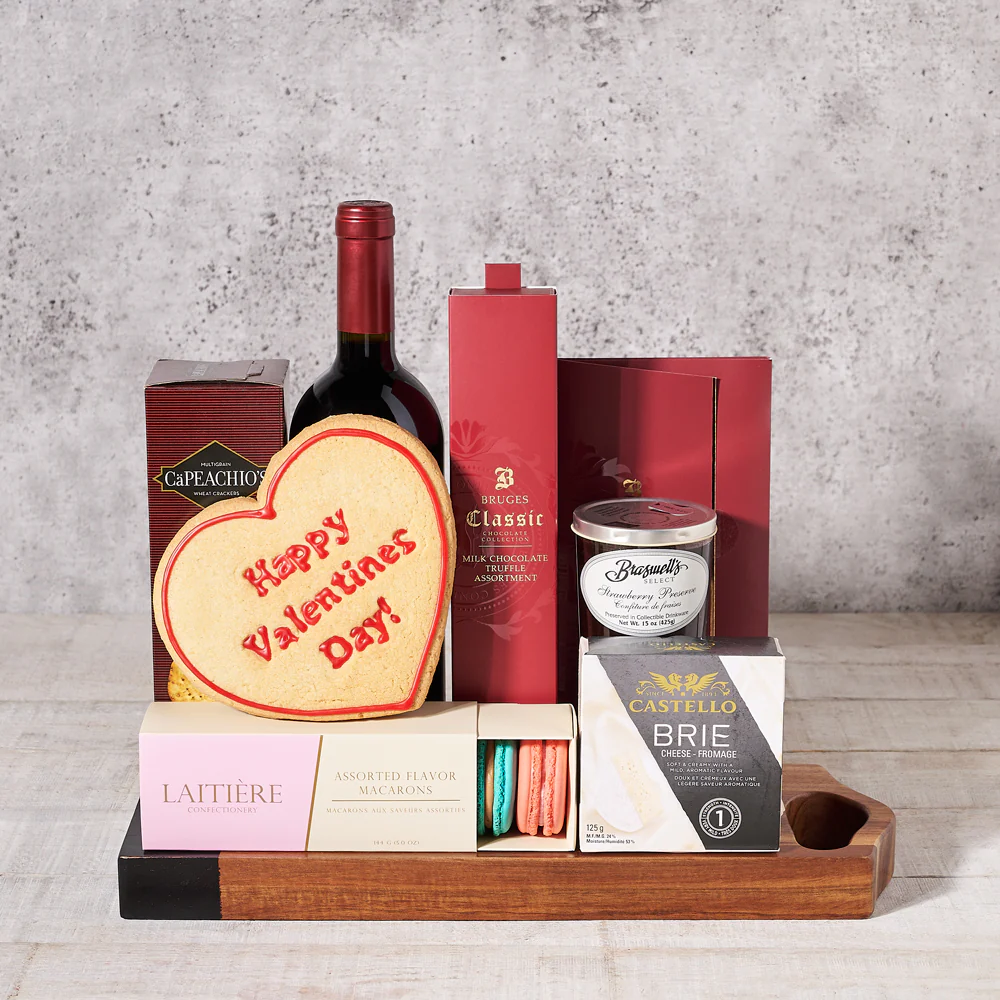 The Valentine’s Retreat Wine Gift Board