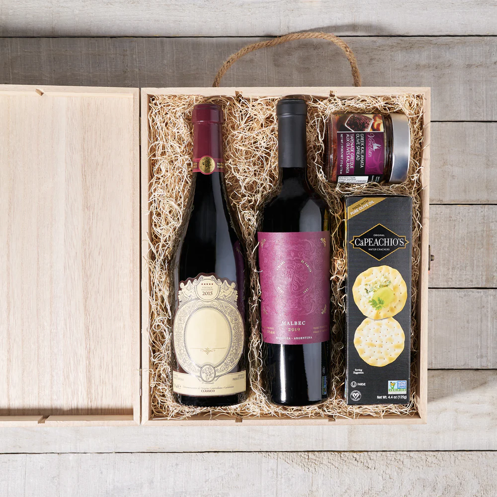 The Wine & Savory Bites Set