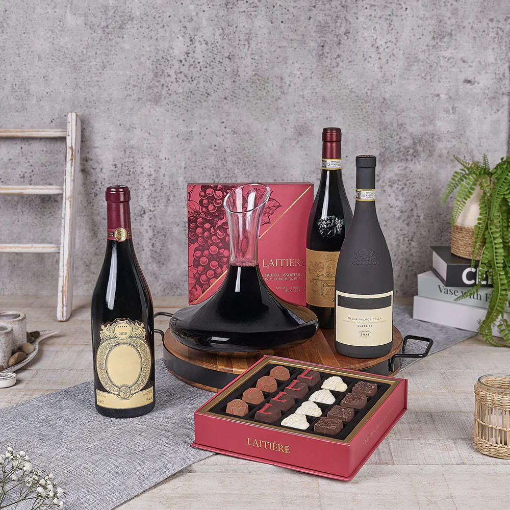 Timeless Decanter & Wine Gift - Table Wines
