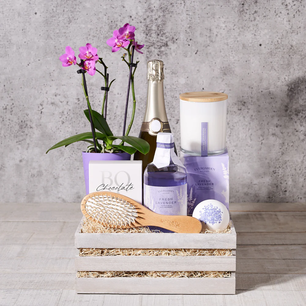 Whispering Calm Spa & Champagne Gift